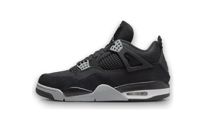 Jordan Retro 4 Black / Grey
