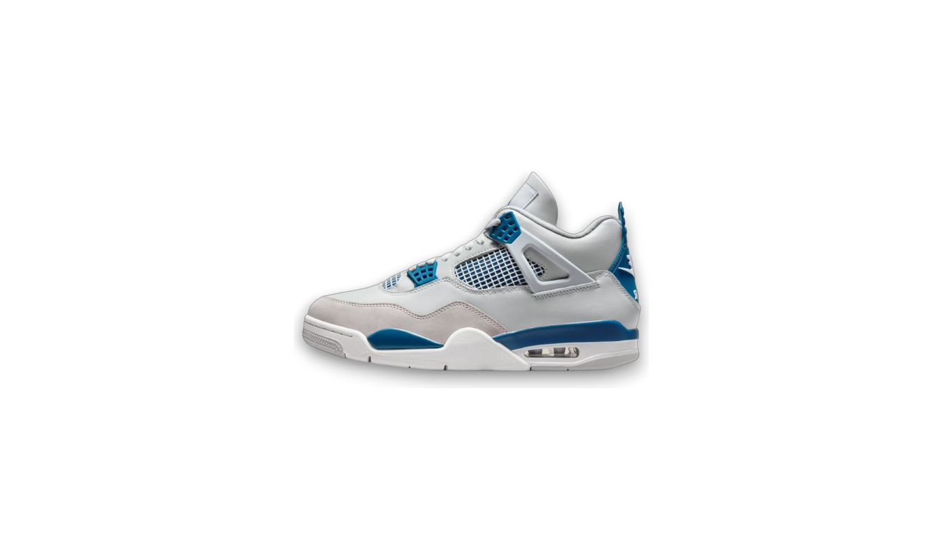 Jordan Retro 4 White / Blue